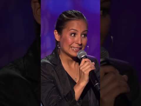 It’s hard to pronounce the letter S when you have water in your mouth. | Anjelah Johnson-Reyes