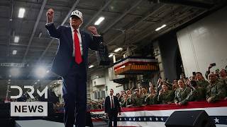 Download lagu HILARIOUS MOMENT: Trump Dances with US Sailors Aboard USS George Washington | AC1G mp3