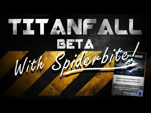 16-0 w/Spiderbite & "Shock Rocks" Card || TITANFALL Beta Live Commentary