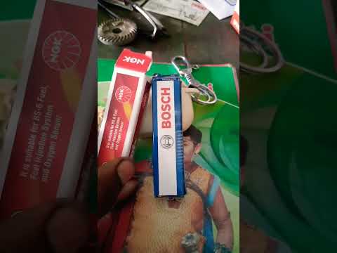 which is best spark plug bosch Vs ngk #shorts