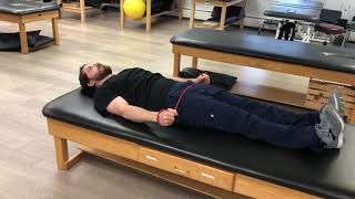 Supine Cervical Flexion/Rotation with CA