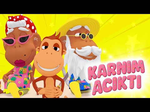 🍰 Karnım Acıktı🍴 Eğlenceli Kukuli Şarkısı | ARALIKSIZ CANLI 🎶 Çocuklar İçin