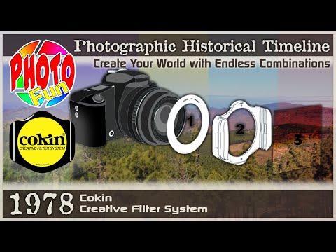 Photographic Historical Timeline 1978 Cokin Creative Filter System Create Your World with Endless Co