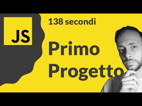 #1 Il tuo primo progetto in JavaScript | Tutorial JavaScript per principianti