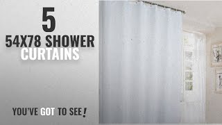 Top 10 54X78 Shower Curtains [2018]: Ufaitheart Shower Stall Extra Long Shower Curtain 54 x 78