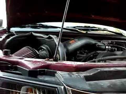 GMC canyon K&N air intake