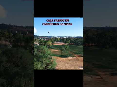 JATO EM CARMÓPOLIS DE MINAS | REGISTRADO... VOO COM GOULART_O_LART