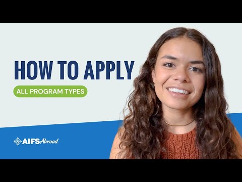 Application Process | All Programs | AIFS Abroad