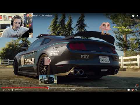 XQC Reacts To The New Police Interceptor *mad* | GTA V RP NoPixel 3.0 (clips)