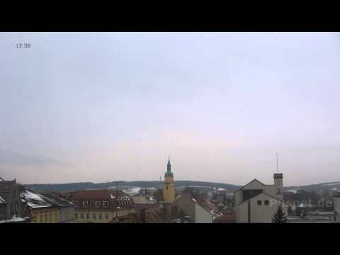 Zeitraffer 2014.02.02 Pulsnitz-Innenstadt