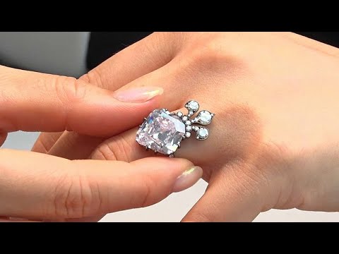 Video Thumbnail: Rosa Diamant mit Verbindung zu französischem Königshaus soll Millionen einbringen