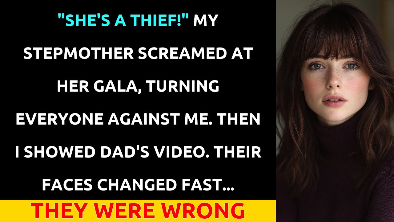 "She's A Thief!" My Stepmother Screamed At Her Gala, Turning Everyone Against Me. Then I Showed...