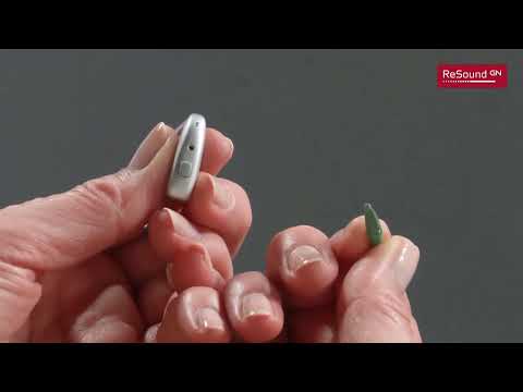 ReSound Vivia - How to change microphone filters for microRIE hearing aids