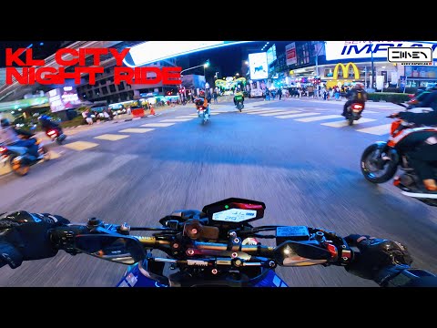 KL CITY AT NIGHT ⚡ | Pure Sound | YAMAHA MT-09 [4K]