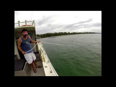 How to Use an Anchor Bridle      8 metre vessel     4 tonne