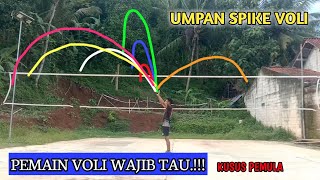 Download lagu jenis jenis umpan spike/smash dalam permainan bola voli mp3