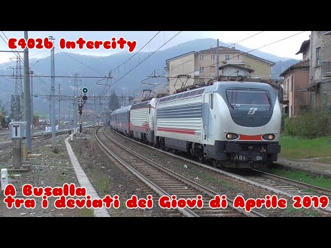 A Busalla tra i deviati dei Giovi di Aprile 2019