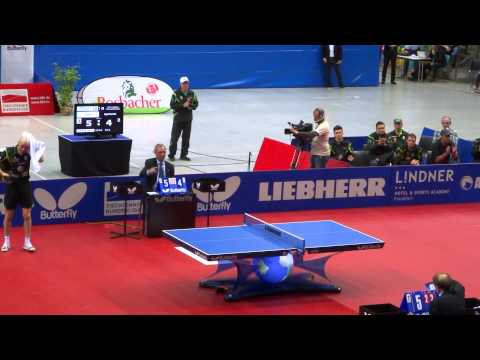 Tischtennis Finale Bremen - Ochsenhausen - Cioti VS Apolonia Satz 5