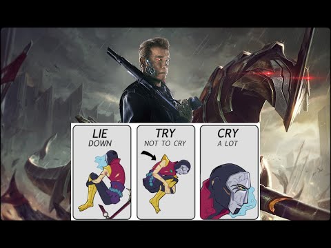 17/5/9 Jhin lose a 1v1 against a 1/10/12 Rell