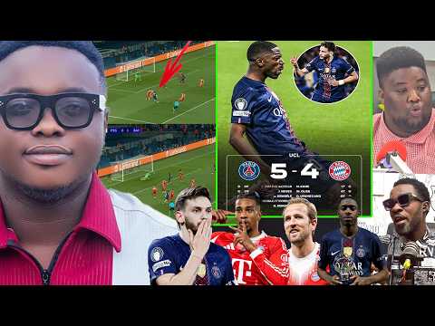 PSG 5 BAYERN MUNICH 4, GAME ANALYSIS AND 10 THINGS THAT HAPPENED. DEMBELE, KANE,KVARA AND ALL....Q