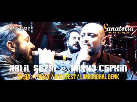Halil Sezai & Hayko Cepkin // Sanatolia RockFest // 07.04 LIMBURGHAL GENK