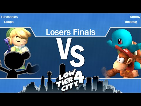 LTC4 - Lunchables + Dakpo vs Dirtboy + Junebug - Losers Finals PM