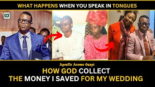 How God collect the money I saved for my wedding - Apostle Arome Osayi