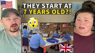 Americans React to British Boarding Schools for the First Time!