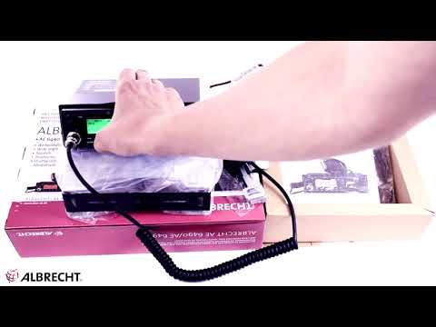 The CB Albrecht AE 6491 radio station