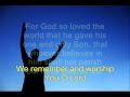 Maranatha Singers We Remember With Lyrics