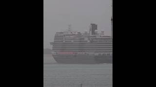 MV Rotterdam leaving Southampton #hollandamericaline #cruiseship #travel #southampton