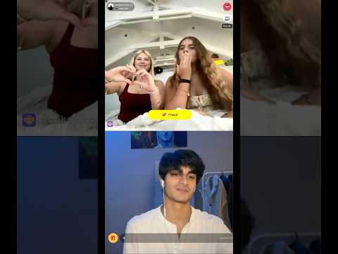 Omegle reaction🤫 #omegle #shorts