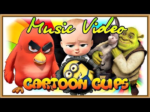 Любимые герои мультфильмов в новом мульт клипе Smash Mouth - All Star Cover