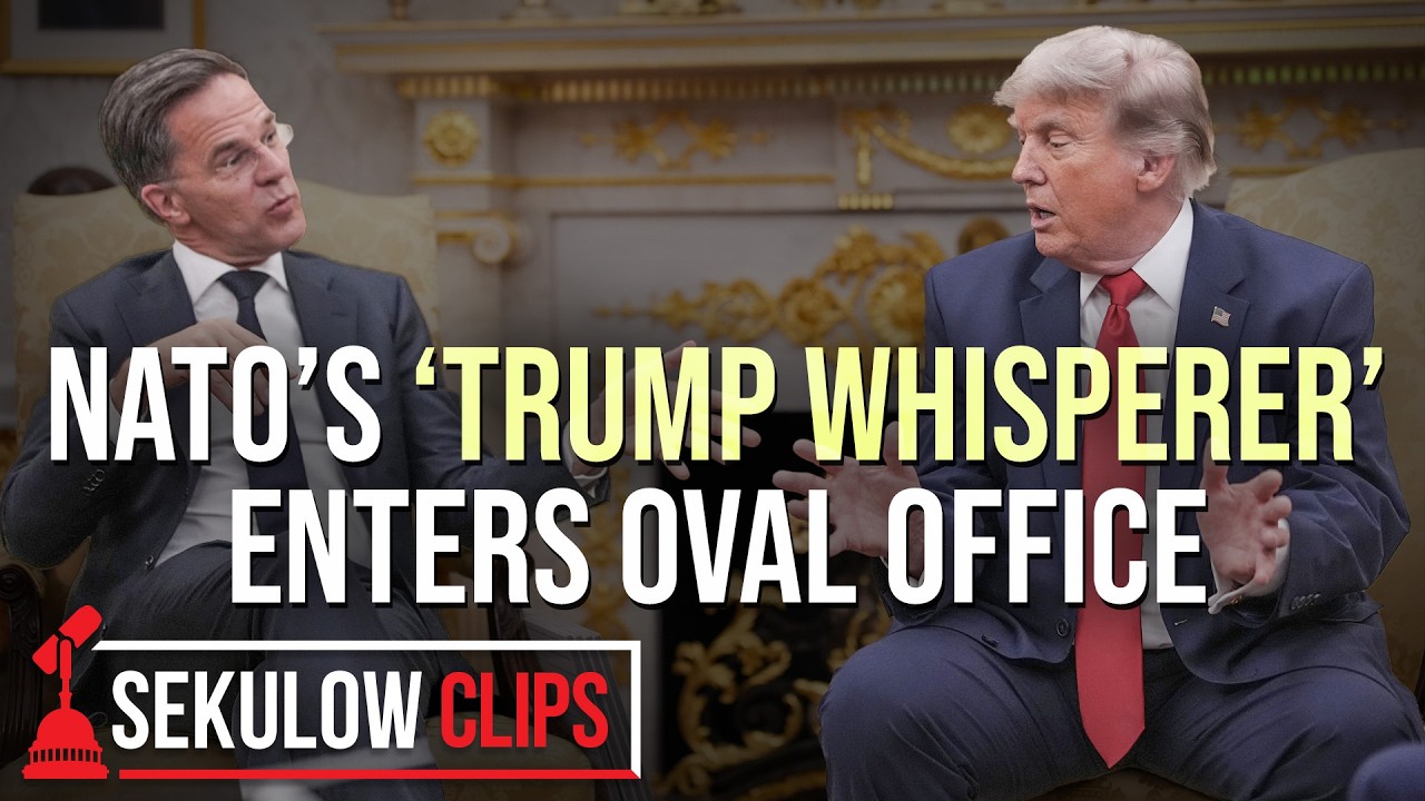 NATO’s ‘Trump Whisperer’ Enters Oval Office