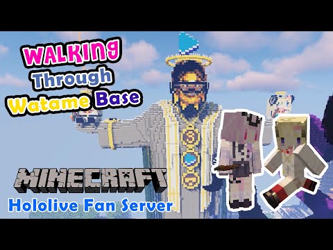 [Minecraft] Hololive Fan Server - Watasheep Base!