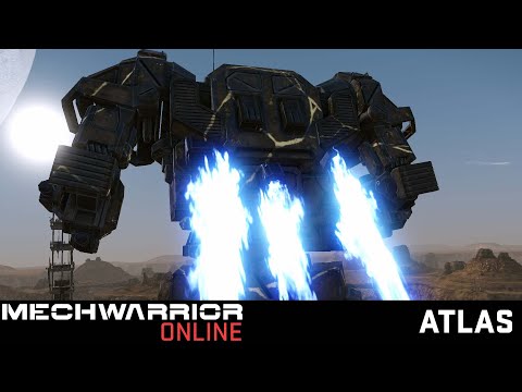JJ + ECM + Atlas - First Match - Mechwarrior Online
