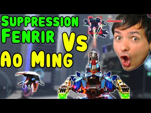 SUPPRESSION FENRIR Vs AO MING? War Robots REMASTERED Gameplay WR