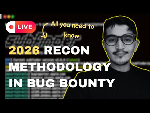Master Recon in Bug Bounty (2026) 🔥 | Complete Beginner to Pro Guide