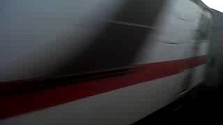 Rajdhani express  at 150 km/h