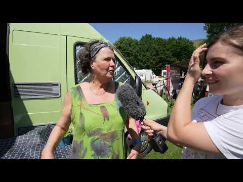 CAMPER OLD BUT PAID! 🤎 Margret (47) and camping in own vintage van NEVER RENT AGAIN