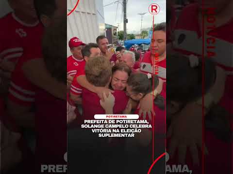 Prefeita de Potiretama, Solange Campelo celebra vitória na eleição suplementar