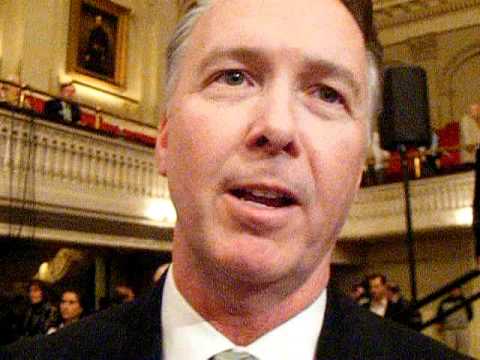 Ron Frasier of the Worcester Rotary club at Mechanic hall 1-19-12 (and a plug for Ronan Tynan event)