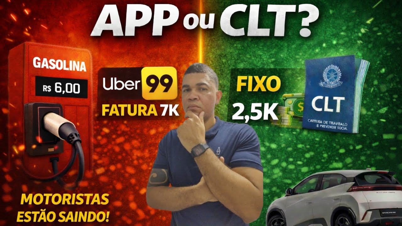 Motoristas de App estão saindo! Voltar para o CLT compensa?