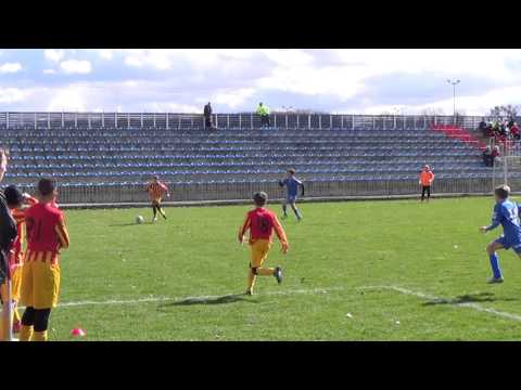 Ústecký KFS  - Pražský KFS 3:21? - 1. hřiště 1. poločas 0:5 - soutěž KF Svazů U13 29.3. 2016