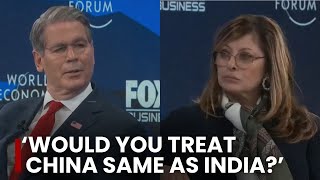 Trump's Aide Scott Bessent Questioned On Russian Oil Hypocrisy; Watch His Answer