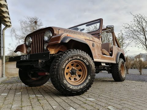 Jeep Renegade Cj7 V8 Sound & Acceleration