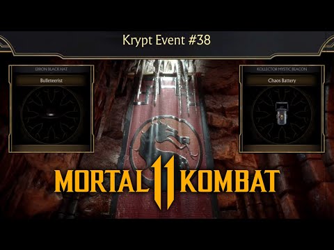 New Erron Black & Kollector's Krypt Event Location Mortal Kombat 11