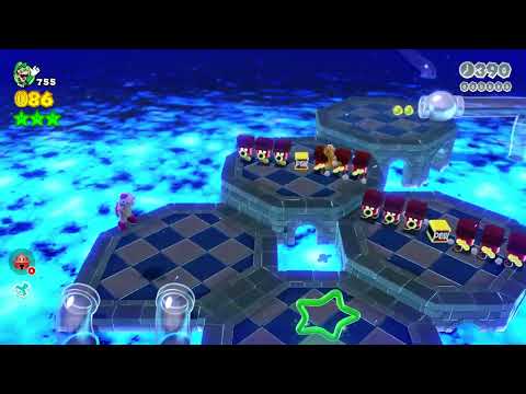 Super mario 3D world (Switch) speedrun 7-1 Time : 21 (Former WR)