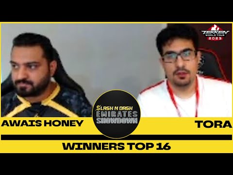 Awais honey vs Tora Top 16 Winners - Tekken 7 | Slash N Dash Emirates Showdown 2023 #slashndash
