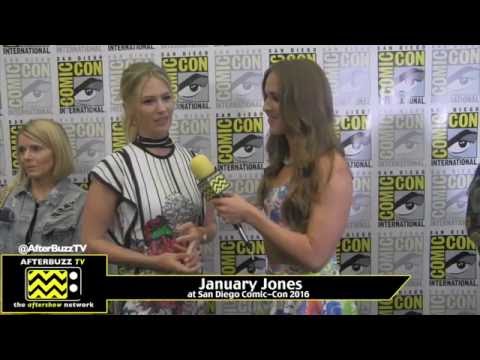 January Jones (The Last Man On Earth) at San Diego Comic-Con 2016
